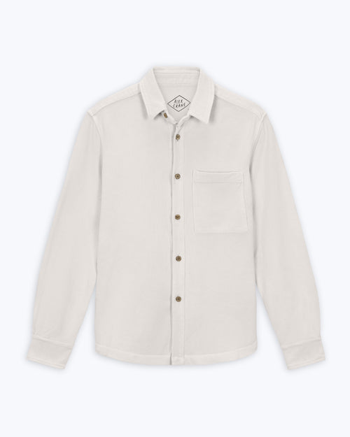 One of One / Caza Knit Shirt Cream