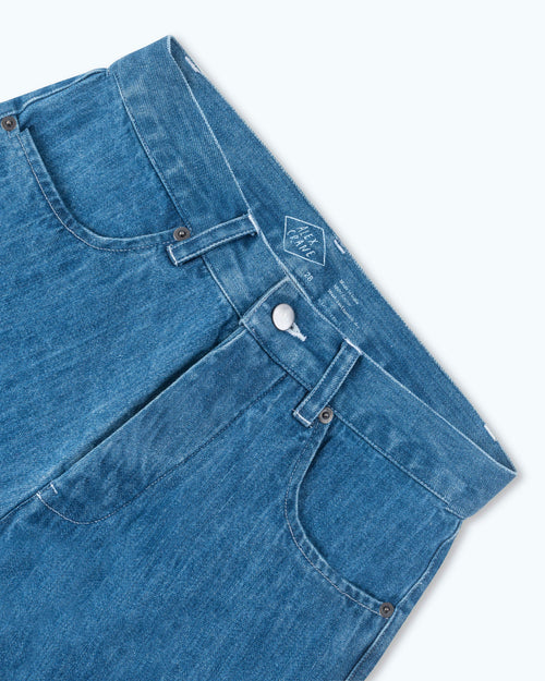 Denim Cham Pants / Ocean