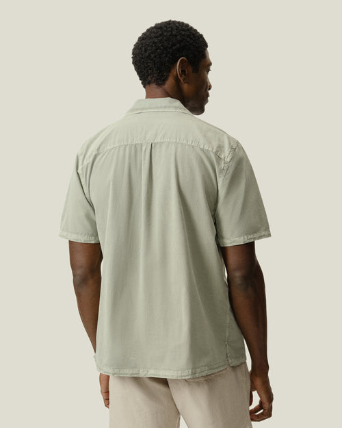 Air Cotton Camp Shirt / Riverstone