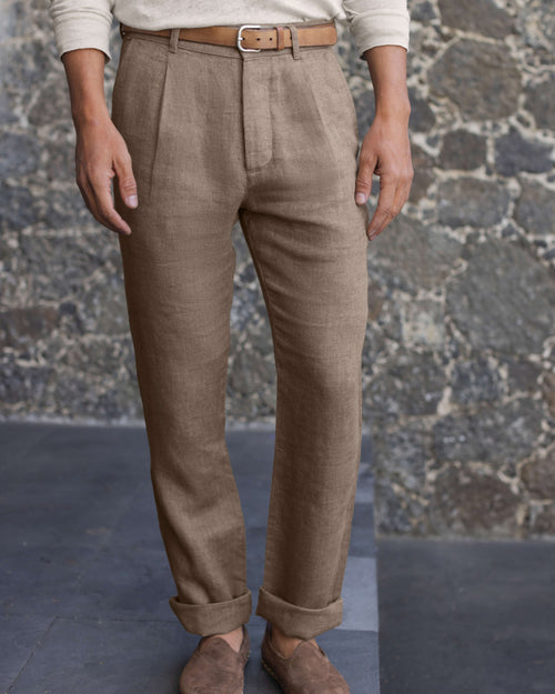 Alta Trousers / Chai Twill