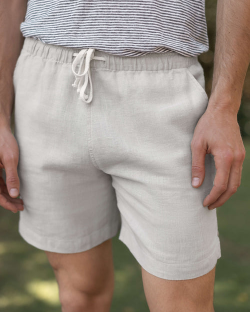 Bo Shorts / Bone
