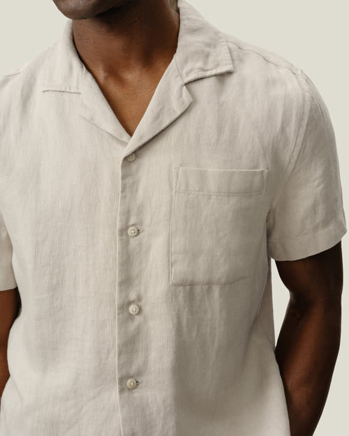 Camp Shirt / Bone Twill