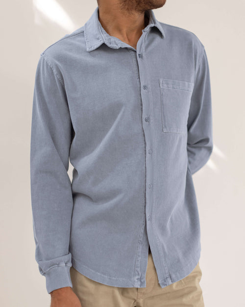 Caza Knit Shirt / Wave