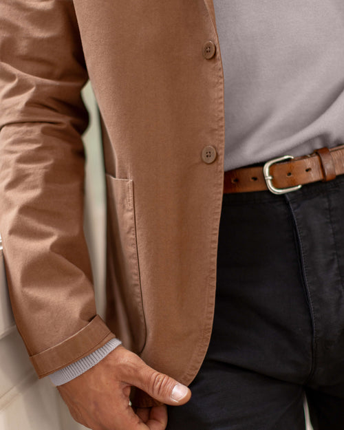 Cotton Alta Blazer / Redwood