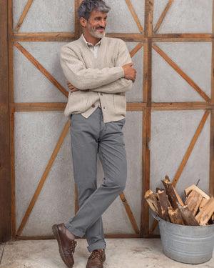 Vale Cardigan / Bone