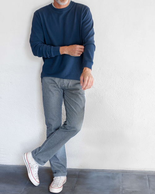 Caza Crewneck / Indigo