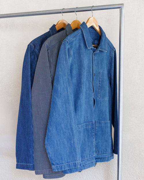 Denim Kite Jacket / Ocean