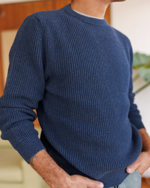Bay Sweater / Indigo