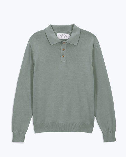 Feather Polo / jade