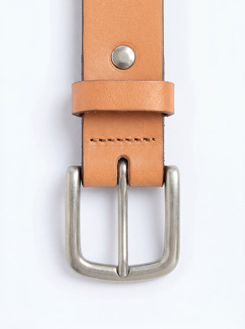 Pilot Leather Belt / Camel