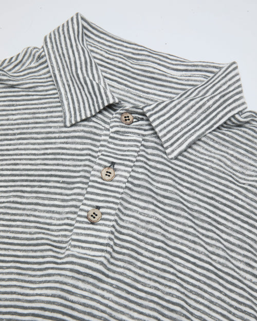 Knit Polo / Lines