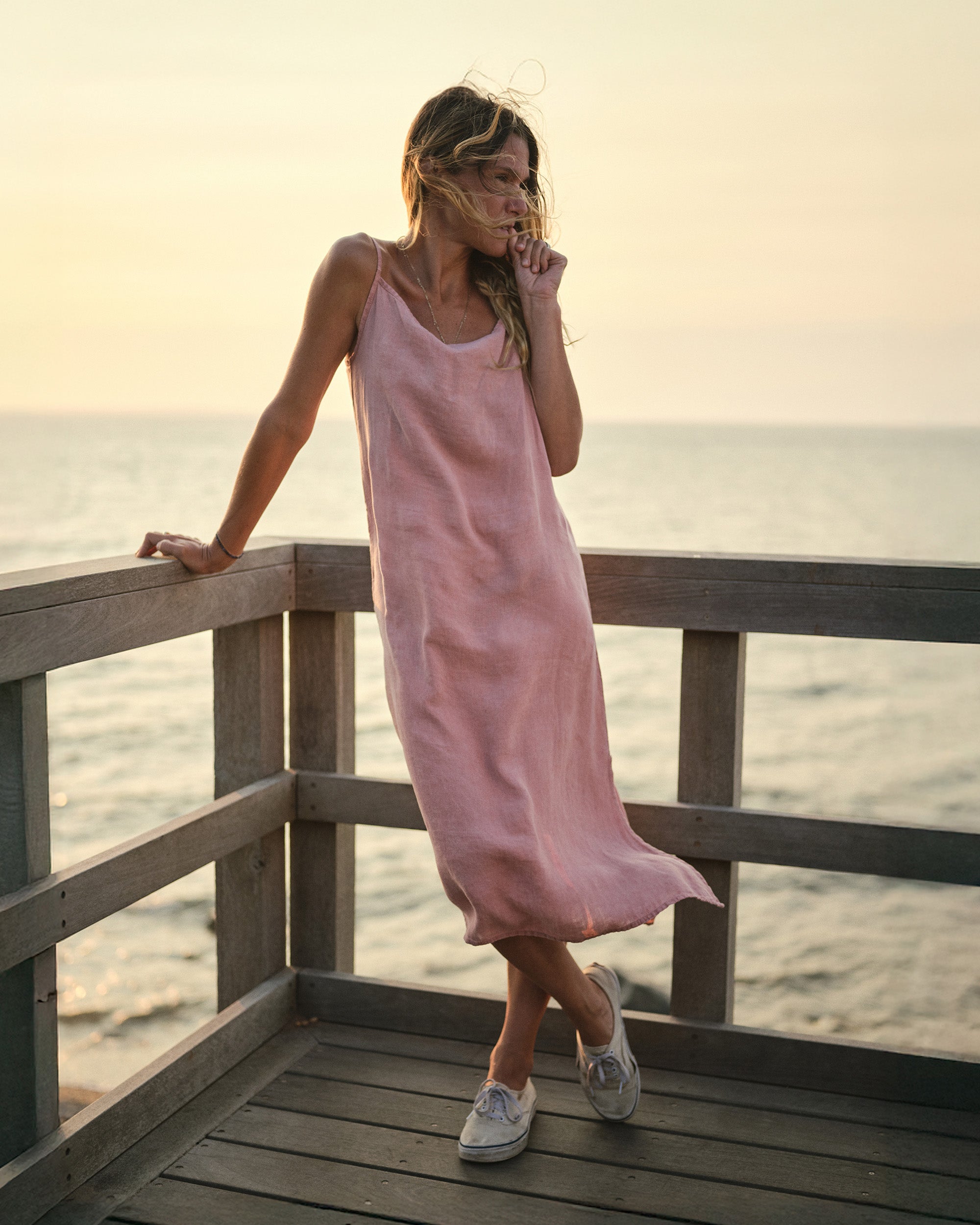 Alex Crane Rose Women's Penny Slip Medium / Rose