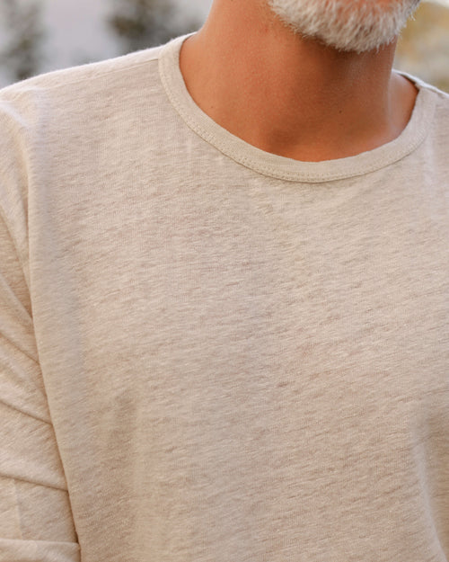 Long Sleeve Sun Tee / Bone