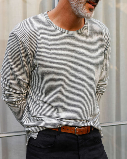 Long Sleeve Sun Tee / Lines