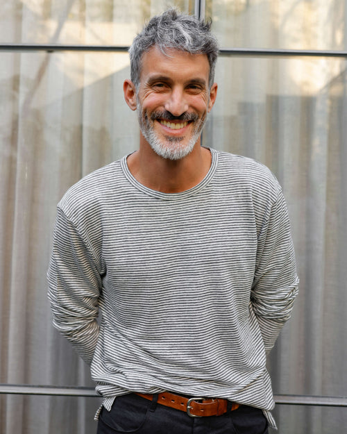 Long Sleeve Sun Tee / Lines