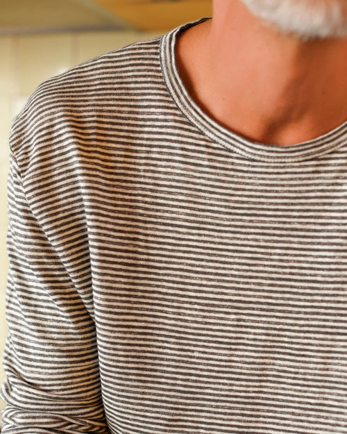 Long Sleeve Sun Tee / Lines