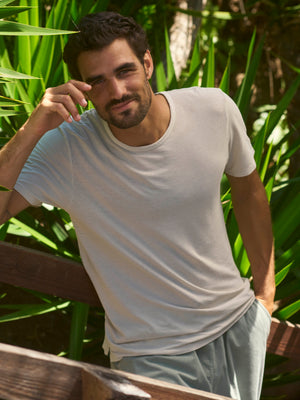 Crepe Tee / Cream