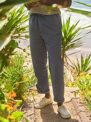 Air Cotton Bo Pants / Lake