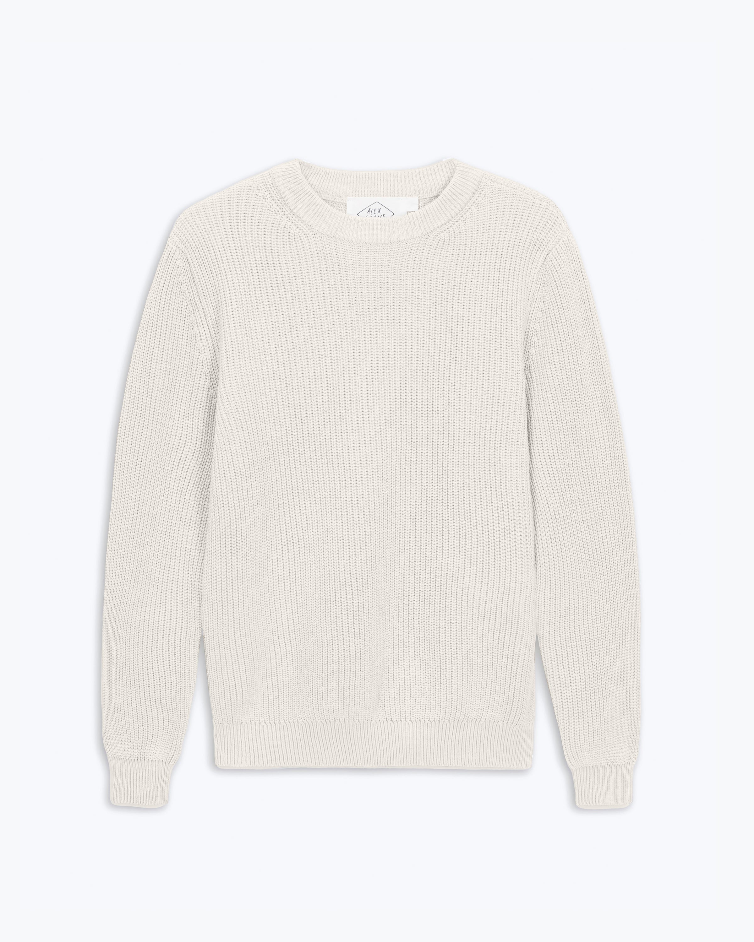 Bay Organic Cotton Chunky Knit Sweater / Cream Off White
