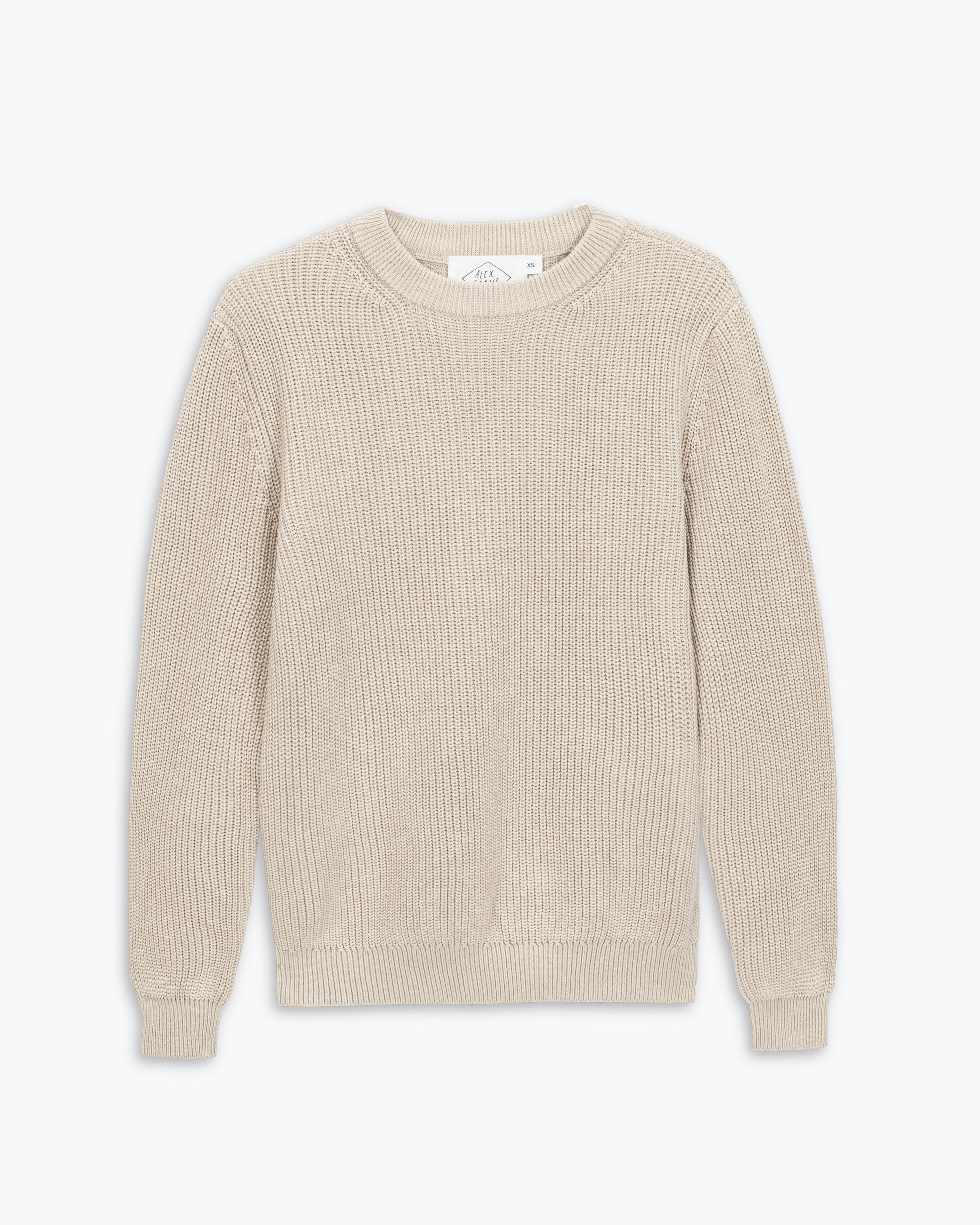 Bay Organic Cotton Chunky Knit Sweater / Natural Bone