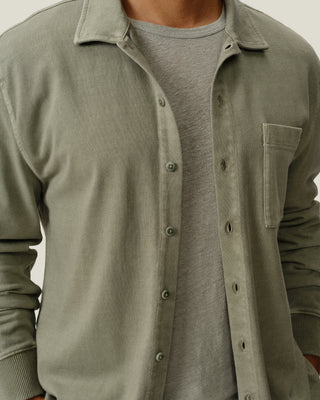 Caza Knit Shirt / Seagrass