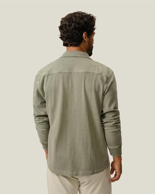 Caza Knit Shirt / Seagrass