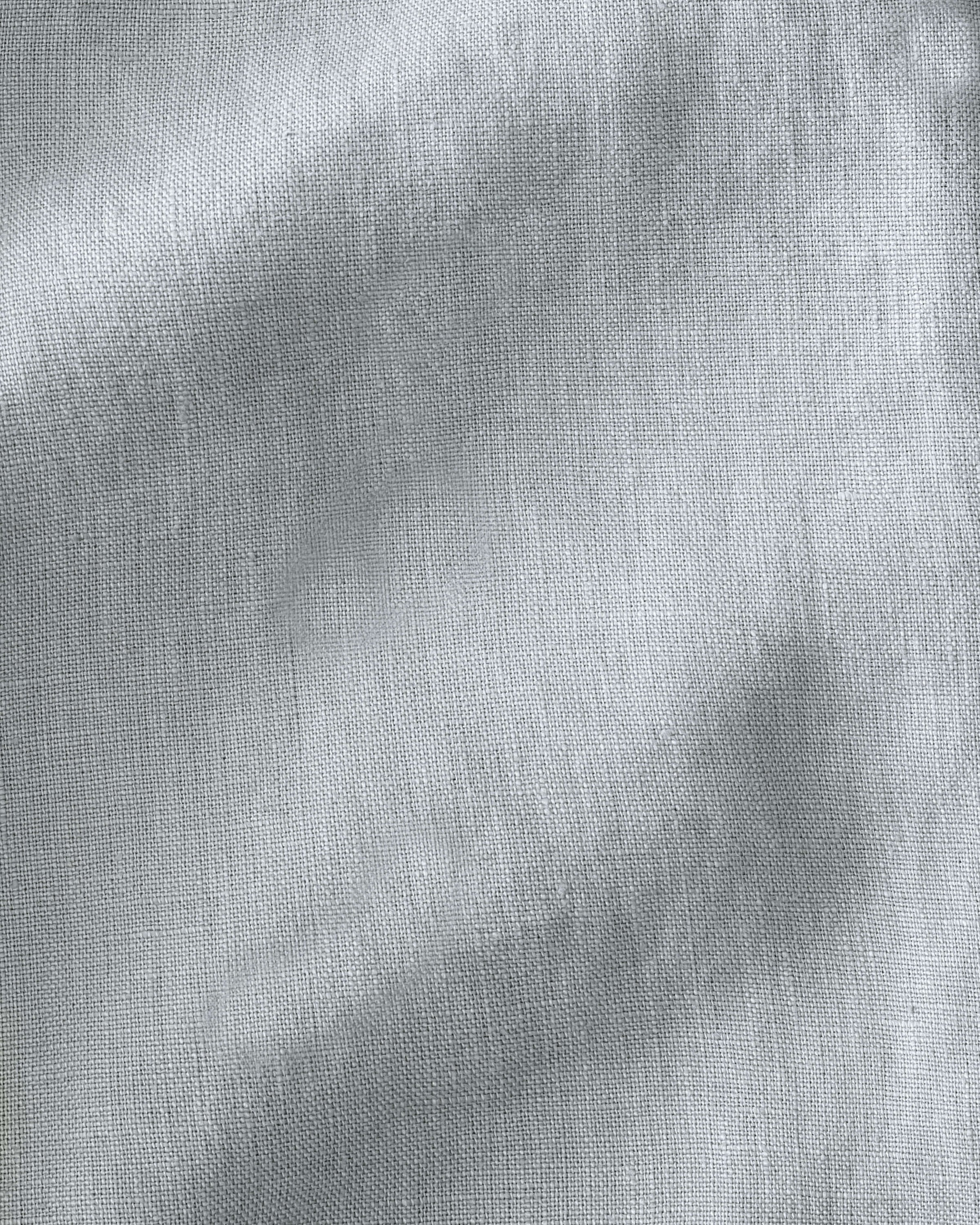 Playa Linen Button-Down Shirt - Sustainable French Linen / Faded Silver Steel