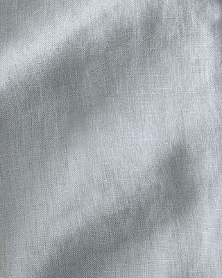 Playa Linen Button-Down Shirt - Sustainable French Linen / Faded Silver Steel