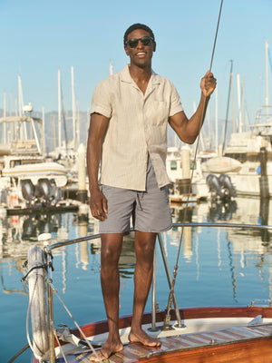 Air Cotton Bo Shorts / Silver