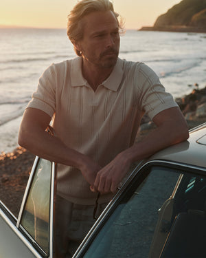 Lolo Drop Needle Sweater Tee / Shell