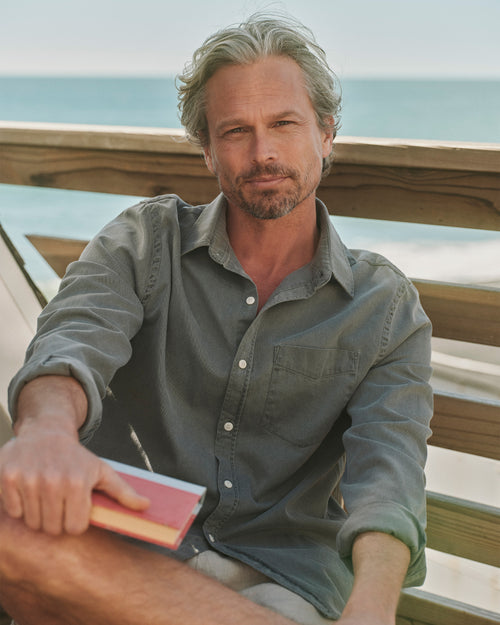 Twill Shirt / Slate