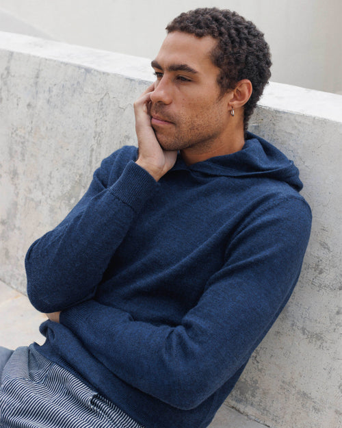 Campo Hoodie / Indigo