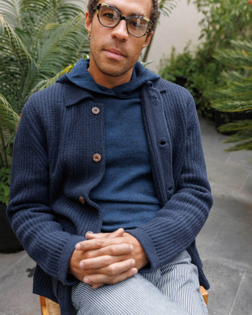 Campo Hoodie / Indigo