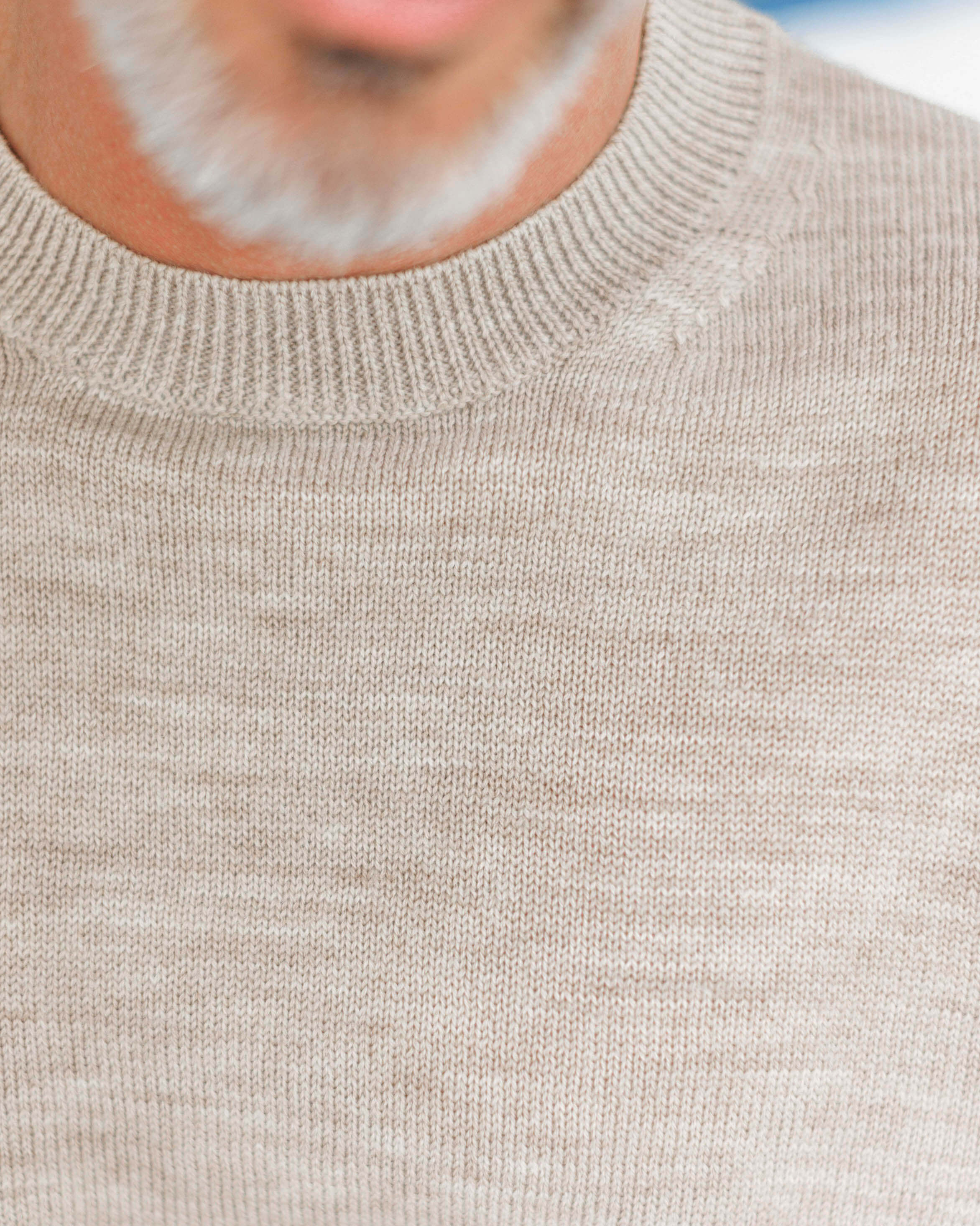 Campo Organic Merino Wool Sweater / Natural Bone