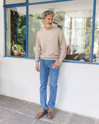 Campo Organic Merino Wool Sweater / Natural Bone