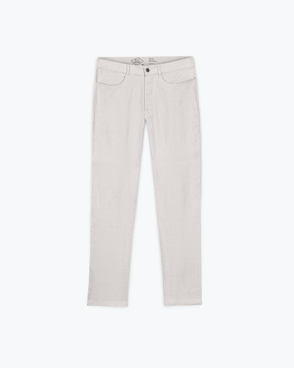 Cham Linen Pants - Sustainable French Linen / Natural Bone