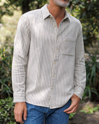 Cloud Flannel / Honey Lines