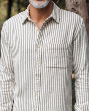 Cloud Flannel / Honey Lines