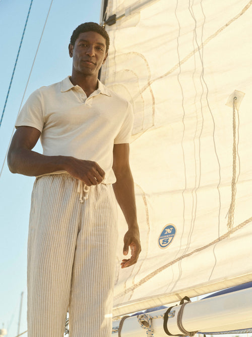 Crepe Polo / Cream
