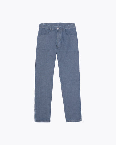 Denim Cham Pants / Indigo Lines