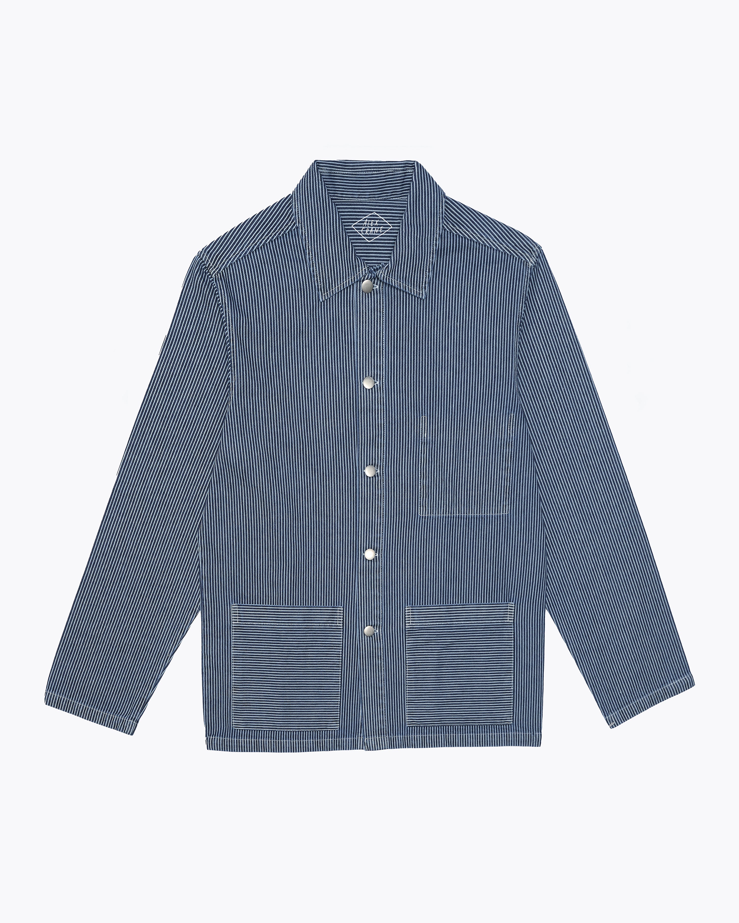 Denim Kite Jacket / Indigo Lines – Alex Crane