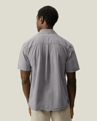 Air Cotton Camp Shirt / Silver