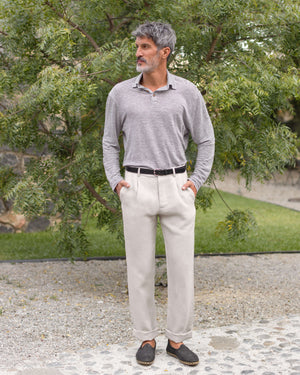 Alta Trousers / Bone