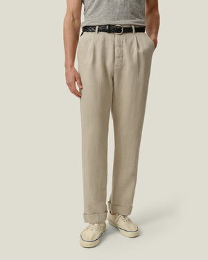 Alta Trousers / Natural Twill