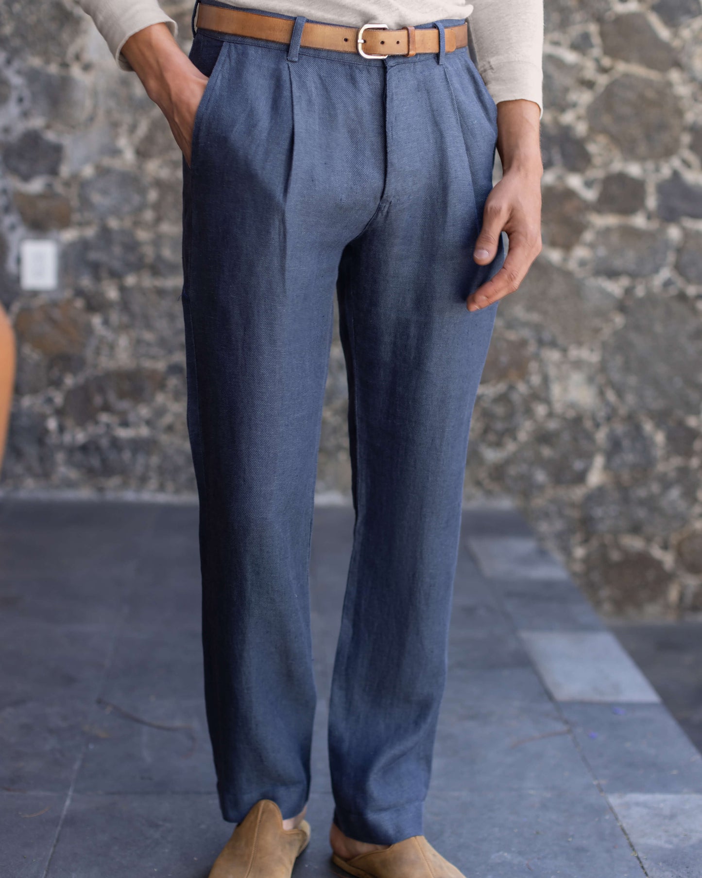 Alta Trousers / Indigo Twill