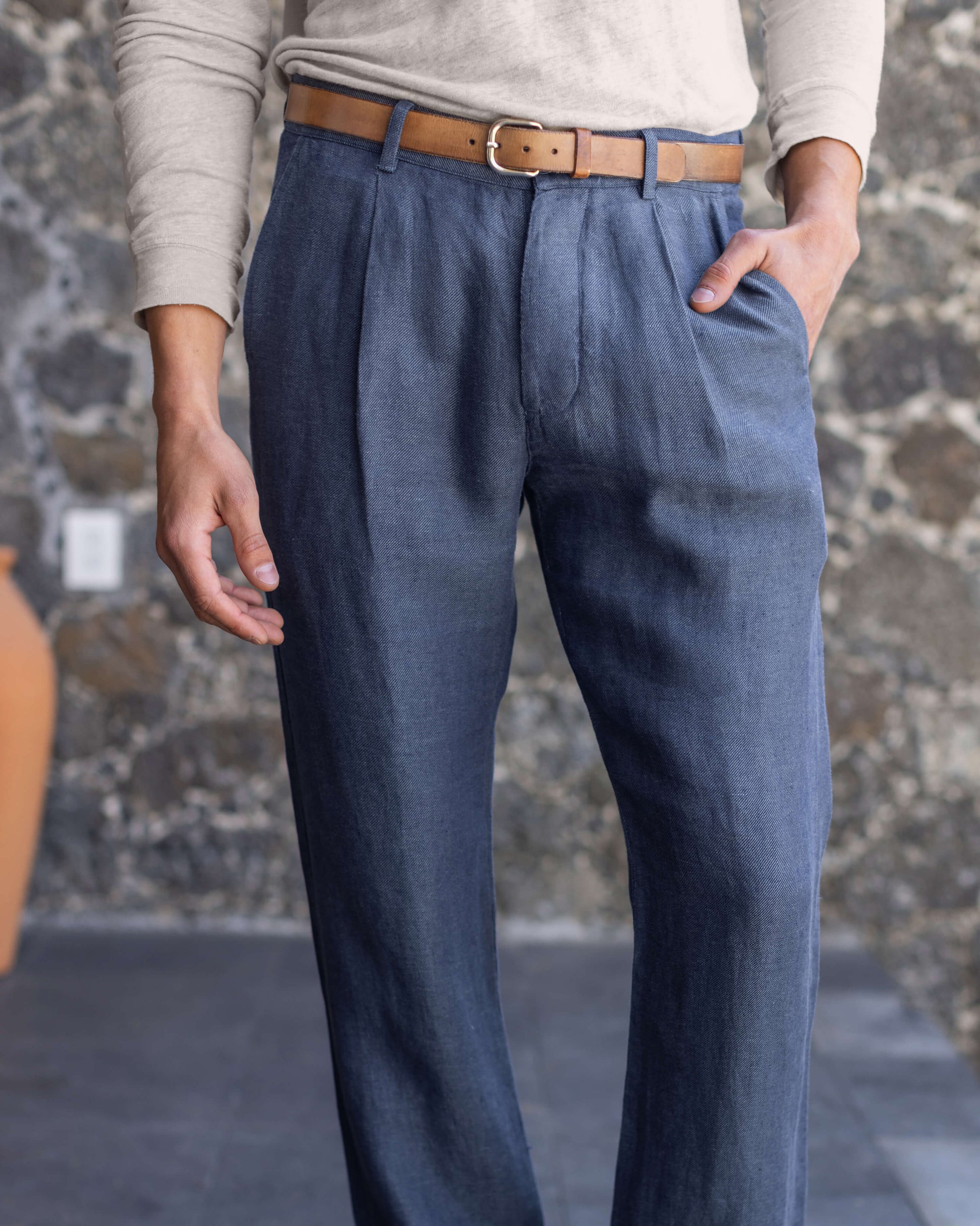 Alta Trousers / Indigo Twill