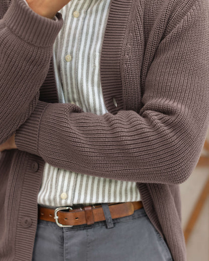 Bay Cardigan / Coffee
