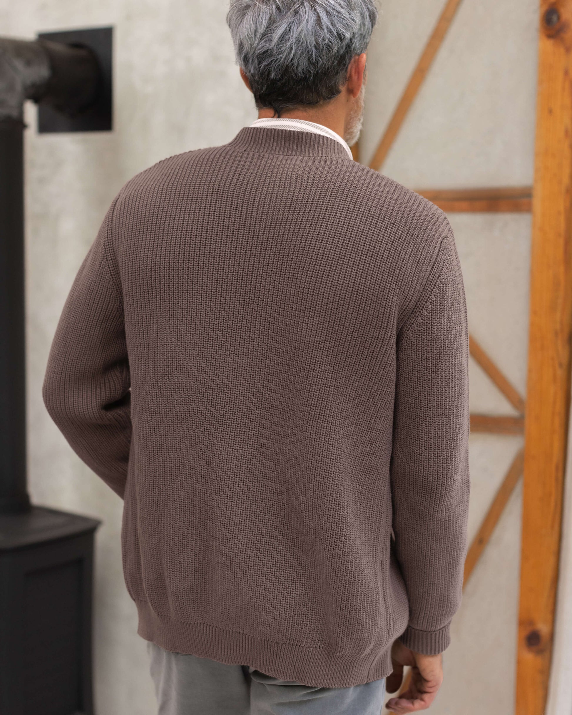 Bay Cardigan / Coffee