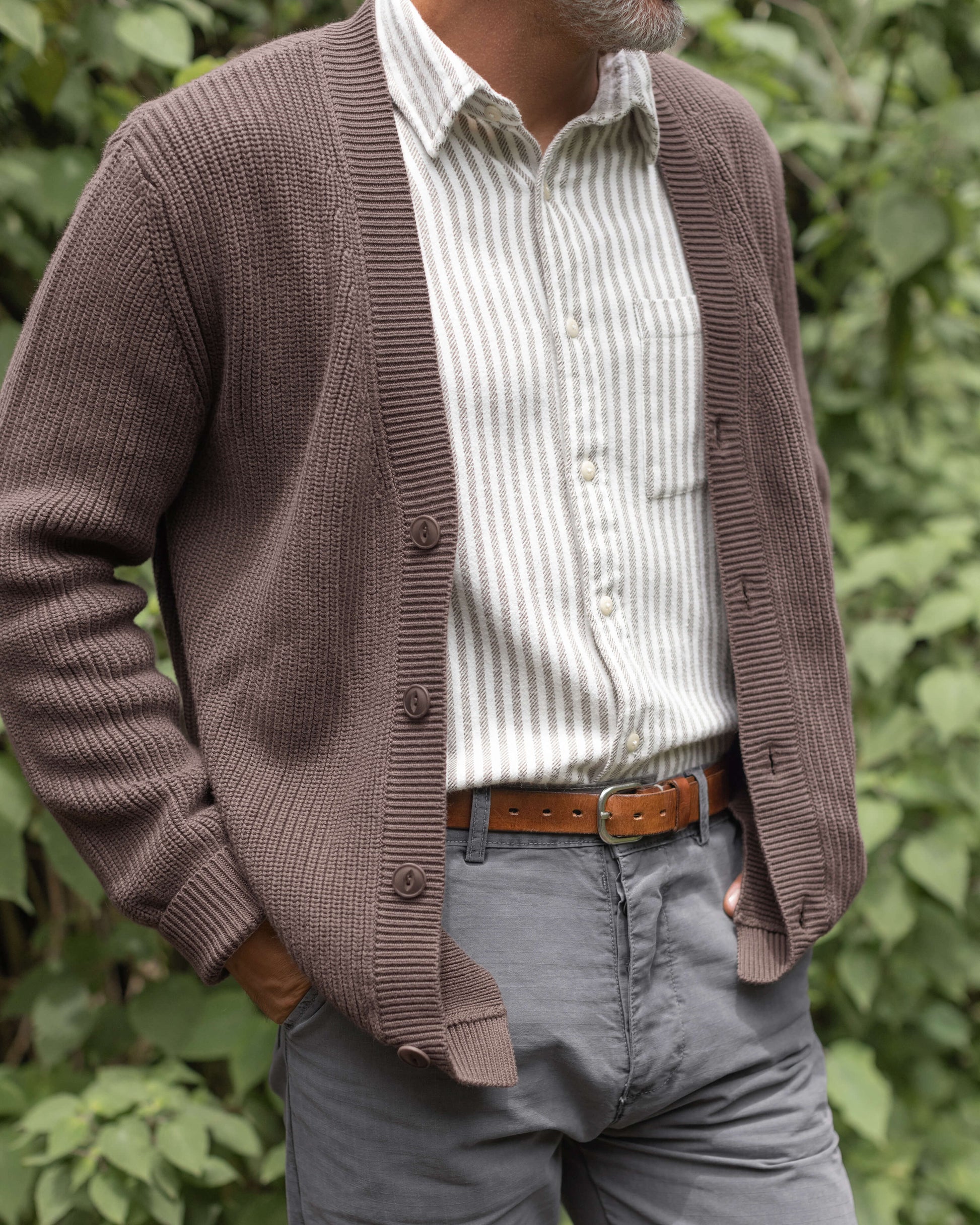 Bay Cardigan / Coffee