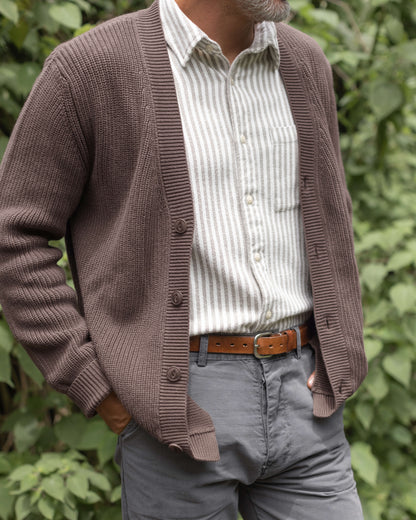 Bay Cardigan / Coffee